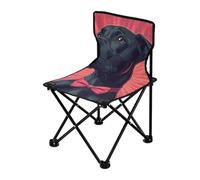 Amooorous Cool Doberman Pinsche Dog - Silla plegable para acampar juvenil, mochila ultraligera, sillas de playa para adultos, bolsa de transporte incluida para pescar al aire libre