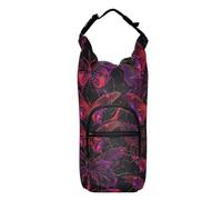 Amooorous Cyber Butterfly Sling Bag - Soporte portátil para botella de agua para ciclismo, senderismo, se adapta a botellas de 20 onzas, 24 onzas, 32 onzas, 40 onzas