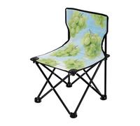Amooorous Green Grapes in Summer - Silla plegable ultraligera y plegable, incluye bolsa de transporte para campamento al aire libre