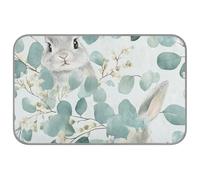 Amooorous Happy Easter Cartoon Cute Brown Rabbit Summer Cooling Products Self Cooling Shop Cool Pet Shop Cool Pet Pad para chihuahua al aire libre plegable frio para perros M