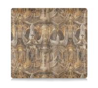 Amooorous in Center Of Golden Cathedral Stood A Madonna Dressed in White Leather Toursuit - Tarjetero de registro de automóvil y seguro para tarjetas de seguro de coche, funda esencial para tarjetas,