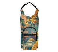 Amooorous In Style Of Ryo Takemasa y Atey Ghailan 3D Rendering Rich Detail Bolsa de transporte funcional para botella de agua bolsa de transporte para botella de agua de senderismo, se adapta a 20