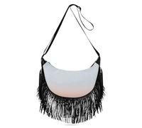Amooorous Monederos degradados de color gris melocotón para mamás, correa de hombro ajustable, bolsos cruzados para mujer, bolsa de viaje de moda para mujer con (prop2)