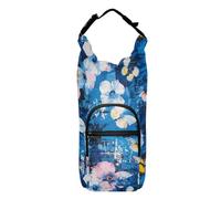 Amooorous Spring Butterflies Flowers Sling Bag - Soporte para botella de agua que ahorra espacio, para caminar, senderismo, botella de agua, se adapta a botellas de 20 onzas, 24 onzas, 32 onzas, 40