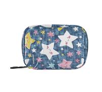 Amooorous Star Of Good Dreams - Bolsa de medicina para viajar con compartimentos desmontables, organizador portátil de viaje para bolso