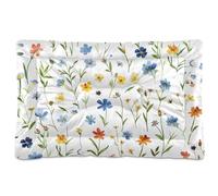 Amooorous The Kingdom Of Shattered Flowers - Colchón lavable para perros, suave, antideslizante, para perros grandes, jumbo, mediano y pequeño, 36 x 24 pulgadas