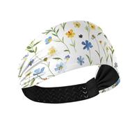 Amooorous The Kingdom Of Shattered Flowers - Diademas elásticas que absorben la humedad para mujer, bandas elásticas para lavarse la cara, gimnasio, atletismo, deportes, banda para el cabello