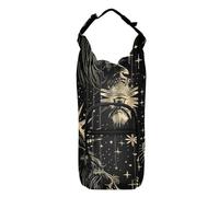 Amooorous Un león rugiente con una corona para botella de agua, transportador de agua de varios tamaños para caminar con correa, se adapta a botellas de 20 onzas, 24 onzas, 32 onzas, 40 onzas