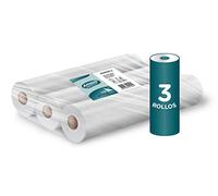 Amoos Rollos De Camilla De 2 Capas Color Blanco 917 Gr - Pack de 3