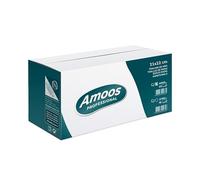 Amoos Toallas de Mano Zig-Zag 2 Capas | 2840 Toallas por Caja | Suaves y Absorbentes | Celulosa Virgen | Certificación FSC y Ecolabel