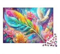 Amor a la luz de Luna 1000 Piezas Cartón Resistente Set Rompecabezas Completo Apasionados Desarrollo Cognitivo para Enmarcar Excelente Idea Regalo 38x26cm/1000pcs