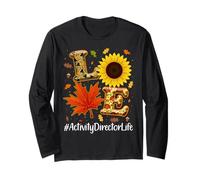 Amor Actividad Director Vida Acción de Gracias Otoño Hoja Manga Larga