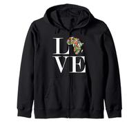 Amor África Sudadera con Capucha