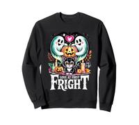 Amor Al Primer Gatito De Miedo Y Fantasmas Amigables Sudadera
