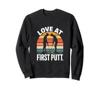 Amor al Primer Romance de Golf Putt Sudadera