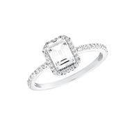Amor Anillo de plata de ley 925 para mujer, con circonitas sintéticas, en caja de regalo, 2035584