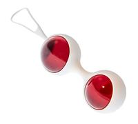 Amor bolas Intensivo Color Rojo Y Blanco Diámetro 3 cm