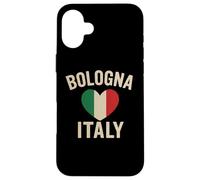 Amor Bolonia Italia Bolonia Italia Bandera Italiana Corazón Carcasa para iPhone 16 Plus