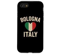 Amor Bolonia Italia Bolonia Italia Bandera Italiana Corazón Carcasa para iPhone SE (2020) / 7 / 8