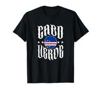 Amor Cabo Verde con Cabo Verde Bandera Cabo Verde En Un Círculo Camiseta