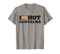 Amor Caliente Centauros Divertido Lindo Queer Orgullo Gay Hombre Monstruo Fan Camiseta
