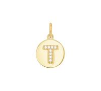 Amor Colgante de plata de ley 925 para mujer, con circonitas sintéticas, 15 cm, color blanco, A, viene en caja de regalo 2039123, onesize, Circonita cúbica