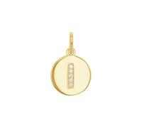 Amor Colgante de plata de ley 925 para mujer, con circonitas sintéticas, 15 cm, color blanco, A, viene en caja de regalo 2039123, onesize, Circonita cúbica