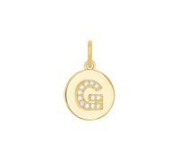 Amor Colgante de plata de ley 925 para mujer, con circonitas sintéticas, 15 cm, color blanco, A, viene en caja de regalo 2039123, onesize, Circonita cúbica
