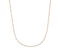 Amor Collar de plata de ley 925 para mujer, 40 cm, color plata, viene en caja de regalo de joyería, 2017828, Plata esterlina, sin gema