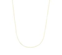 Amor Collier 2014524 - Cadena Collar unisex para hombre y mujer, 42 cm, color dorado, Yellow Gold, sin gema