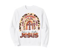 Amor como Jesús Dios Cristiano Hombres Mujeres & Crisitanos aman Sudadera