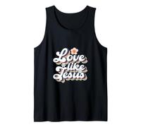 Amor como Jesús - Palabras Cristianas de Dios Religioso Camiseta sin Mangas