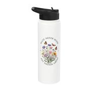 amor compasión son buenas, el odio nunca hizo grande a una nación Stainless Steel Insulated Water Bottle