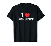 Amor Corazón Borscht Divertido Ucraniano Sopa Eslava Novedad Mordaza Camiseta
