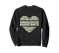 Amor Corazón Datos Asistentes Administrativos Amante Vida Administrativa Sudadera
