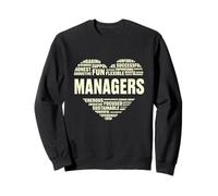 Amor Corazón Datos Managers Amante Manejar la Vida Buen Gerente Sudadera