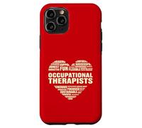 Amor Corazón Datos Terapeutas ocupacionales Amante Vida laboral Carcasa para iPhone 11 Pro