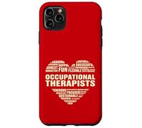 Amor Corazón Datos Terapeutas ocupacionales Amante Vida laboral Carcasa para iPhone 11 Pro Max