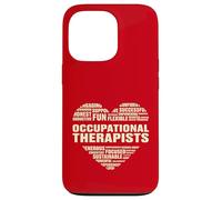 Amor Corazón Datos Terapeutas ocupacionales Amante Vida laboral Carcasa para iPhone 13 Pro