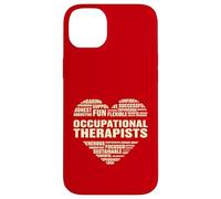 Amor Corazón Datos Terapeutas ocupacionales Amante Vida laboral Carcasa para iPhone 14 Plus