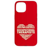 Amor Corazón Datos Terapeutas ocupacionales Amante Vida laboral Carcasa para iPhone 15
