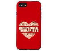 Amor Corazón Datos Terapeutas ocupacionales Amante Vida laboral Carcasa para iPhone SE (2020) / 7 / 8