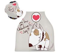 Amor Corazón Triste Perro Cubierta de Lactancia Materna Asiento de Bebé Cubierta de Cochecito Transpirable Carros de La Compra Cubierta para Niños Niñas