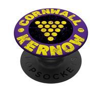 Amor Cornwall Inglaterra por Proud Cornish con Amor Kernow PopSockets PopGrip Adhesivo