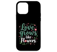 Amor Crecimiento como Flores Conexión Natural Carcasa para iPhone 12 Mini
