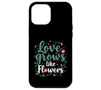 Amor Crecimiento como Flores Conexión Natural Carcasa para iPhone 12 Pro MAX