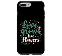 Amor Crecimiento como Flores Conexión Natural Carcasa para iPhone 7 Plus/8 Plus