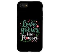 Amor Crecimiento como Flores Conexión Natural Carcasa para iPhone SE (2020) / 7/8