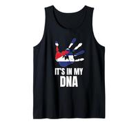 Amor Cuba Orgullo Cubano Está En Mi ADN Familia Cubana Camiseta sin Mangas