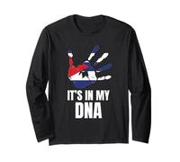 Amor Cuba Orgullo Cubano Está En Mi ADN Familia Cubana Manga Larga